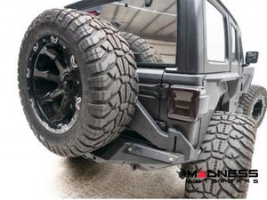 Jeep Wrangler JL Rear Tire Carrier - Fab Fours